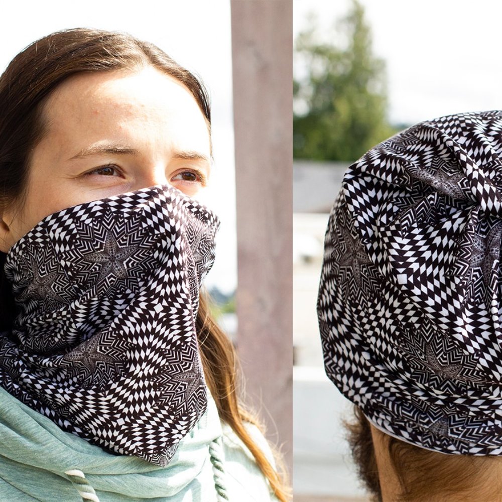 Star Trippy BUFF Face Mask Hat Scarf